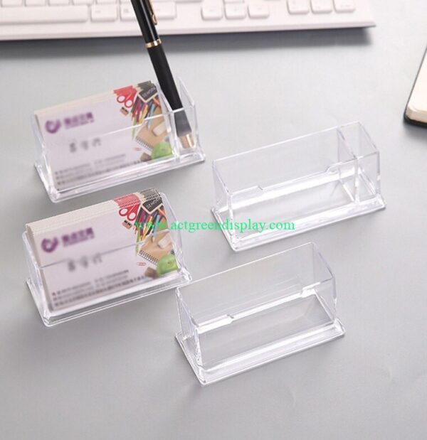 Custom Acrylic Card Stand Singapore Vendor Price For Business Card Holders
